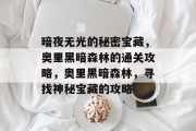 暗夜无光的秘密宝藏,奥里黑暗森林的通关攻略,奥里黑暗森林,寻找神秘宝藏的攻略