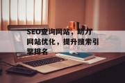 SEO查询网站，助力网站优化，提升搜索引擎排名