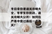 冬日幸存者通关攻略大全，冬季生存挑战，通关攻略大公开！如何在严寒中度过最后一个冬天？