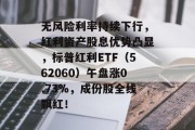 无风险利率持续下行，红利资产股息优势凸显，标普红利ETF（562060）午盘涨0.73%，成份股全线飘红！