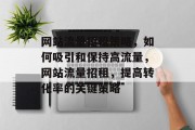 网站流量招租策略，如何吸引和保持高流量，网站流量招租，提高转化率的关键策略