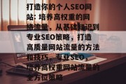 打造你的个人SEO网站: 培养高权重的网络流量，从基础知识到专业SEO策略，打造高质量网站流量的方法和技巧，专业SEO，培养高权重网站流量的全方位策略