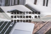深度解析辽宁网络网站搭建与优化策略，助力企业数字化转型