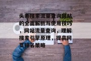 头条搜索流量查询网站的全面解析与使用技巧，网站流量查询，理解搜索引擎原理，提高网页排名策略