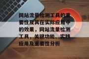 网站流量检测工具的重要性及其在实际应用中的效果，网站流量检测工具，关键功能、实践应用及重要性分析