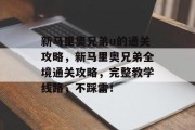 新马里奥兄弟u的通关攻略,新马里奥兄弟全境通关攻略,完整教学线路,不踩雷!