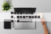 网站设置Flash插件，提升用户体验的关键一步