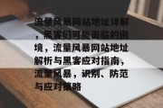 流量风暴网站地址详解，黑客们可能面临的困境，流量风暴网站地址解析与黑客应对指南，流量风暴，识别、防范与应对策略