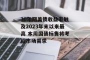 30年期美债收益率触及2023年末以来最高 本周国债标售将考验市场需求