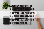 SEO网站的采集与聚合，搜索引擎网站采集与聚合技巧提升排名优化，搜索引擎网站采引和聚合技巧，提升排名优化的秘密武器