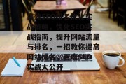 高效SEO排名优化实战策略，优化SEO实战指南，提升网站流量与排名，一招教你提高网站排名，百度SEO实战大公开