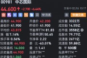 中芯国际H股创历史新高 现涨超6%