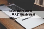 ECS服务器搭建网站，从入门到精通的详细指南