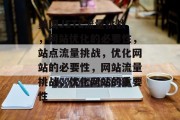 美国JSTL流量挑战，网站优化的必要性，站点流量挑战，优化网站的必要性，网站流量挑战，优化网站的重要性