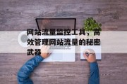 网站流量监控工具，高效管理网站流量的秘密武器