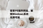 探索PE插件网站，解锁Windows系统无限可能