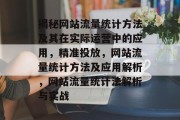 揭秘网站流量统计方法及其在实际运营中的应用，精准投放，网站流量统计方法及应用解析，网站流量统计法解析与实战