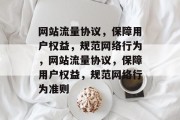 网站流量协议，保障用户权益，规范网络行为，网站流量协议，保障用户权益，规范网络行为准则