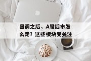 回调之后,A股后市怎么走?这些板块受关注 回调之后,A股后市怎么走?这些板块受关注