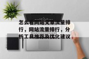 怎么看网站文章流量排行，网站流量排行，分析工具推荐及优化建议