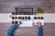 岳阳SEO网站优化，提升网站流量，助力企业腾飞