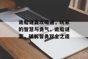 诡船谜案攻略通，玩家的智慧与勇气，诡船谜案，破解智勇双全之道