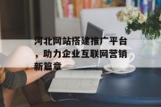 河北网站搭建推广平台，助力企业互联网营销新篇章