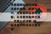 流量圈网站源码详解，流量的来源、机制与技巧，流量圈网站源码详解，从流量到盈利之路，流量公式详解: 网站流量的构成及计算方法