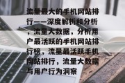 流量最大的手机网站排行——深度解析和分析，流量大数据，分析用户最活跃的手机网站排行榜，流量最活跃手机网站排行，流量大数据与用户行为洞察