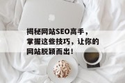 揭秘网站SEO高手，掌握这些技巧，让你的网站脱颖而出！
