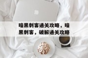 暗黑刺客通关攻略，暗黑刺客，破解通关攻略