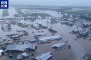 澳大利亚多地遭遇恶劣天气 数万户家庭断电