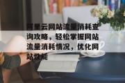 阿里云网站流量消耗查询攻略，轻松掌握网站流量消耗情况，优化网站性能