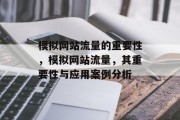 模拟网站流量的重要性，模拟网站流量，其重要性与应用案例分析