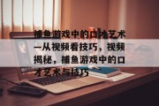 捕鱼游戏中的口才艺术—从视频看技巧，视频揭秘，捕鱼游戏中的口才艺术与技巧