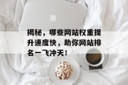 揭秘，哪些网站权重提升速度快，助你网站排名一飞冲天！