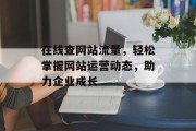 在线查网站流量，轻松掌握网站运营动态，助力企业成长