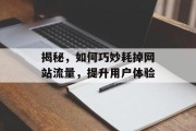 揭秘，如何巧妙耗掉网站流量，提升用户体验