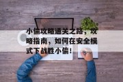 小偷攻略通关之路，攻略指南，如何在安全模式下战胜小偷！
