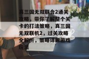 真三国无双联合2通关攻略,带你了解整个关卡的打法策略,真三国无双联机2,过关攻略全解析,策略详解游戏玩法