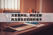 流量菌网站，揭秘互联网流量生态的隐形推手