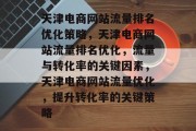 天津电商网站流量排名优化策略，天津电商网站流量排名优化，流量与转化率的关键因素，天津电商网站流量优化，提升转化率的关键策略