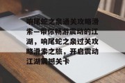 响尾蛇之泉通关攻略滑索—带你畅游震动的江湖,响尾蛇之泉过关攻略滑索之旅,开启震动江湖震撼关卡