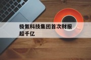 极氪科技集团首次财报超千亿