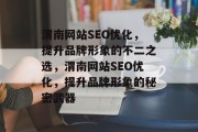 渭南网站SEO优化，提升品牌形象的不二之选，渭南网站SEO优化，提升品牌形象的秘密武器