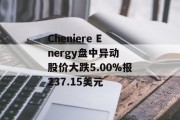 Cheniere Energy盘中异动 股价大跌5.00%报237.15美元