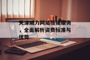 天津威力网站搭建服务，全面解析资费标准与优势