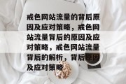 戒色网站流量的背后原因及应对策略,戒色网站流量背后的原因及应对策略,戒色网站流量背后的解析,背后原因及应对策略 戒色网站流量的背后原因及应对策略,戒色网站流量背后的原因及应对策略,戒色网站流量背后的解析,背后原因及应对策略