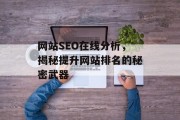 网站SEO在线分析，揭秘提升网站排名的秘密武器