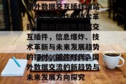 国外数据交互插件网站，从信息爆炸到技术革新，新兴的国外数据交互插件，信息爆炸、技术革新与未来发展趋势的探讨，插件时代，国外数据交流的新趋势与未来发展方向探究